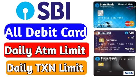 sbi contactless debit card withdrawal limit|SBI 24x7 cash withdrawal.